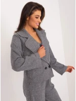 LK MA bunda 509562 1.03 šedá černá LK MA bunda 509562 1.03 šedá černá