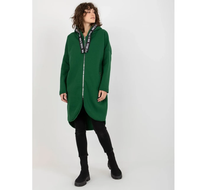 Mikina RV BL 6683.00P tmavě zelená