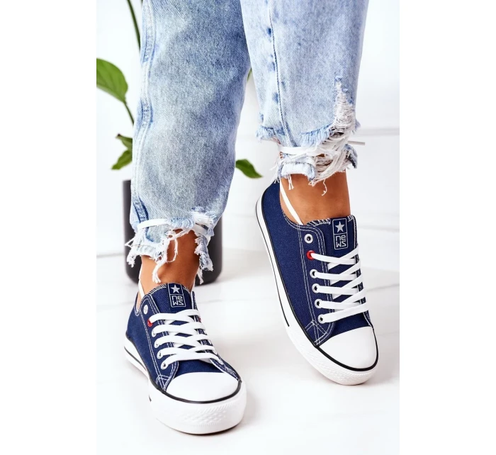 Dámské Klasické Tenisky Tmavě Modré Ecoma Dámské Klasické Tenisky Tmavě Modré Ecoma