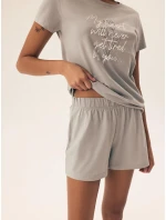 Dámské pyžamo kr/r S2XL model 20840123 - HENDERSON LADIES Dámské pyžamo kr/r S2XL model 20840123 - HENDERSON LADIES