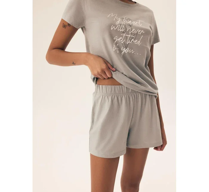 Dámské pyžamo kr/r S2XL model 20840123 - HENDERSON LADIES Dámské pyžamo kr/r S2XL model 20840123 - HENDERSON LADIES