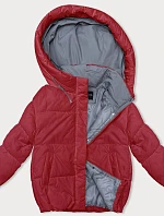 Dámská sportovní bunda červená (3096)