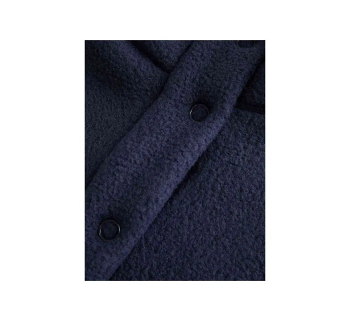 Mikina Peak Performance W Fleece Snap T Neck modrá