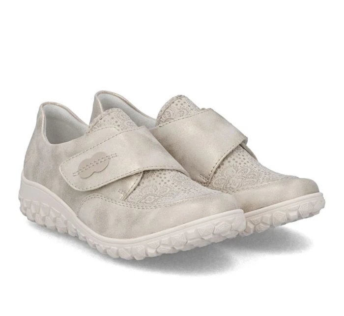 Dámská pohodlná polobotka na suchý zip model 21916775 - Rieker