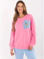 Mikina DHJ BL 20322.72 růžová