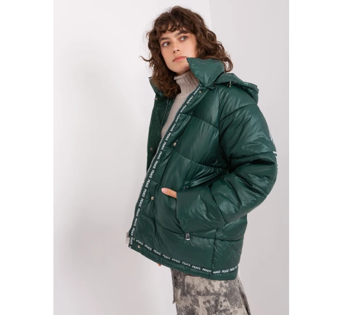 Kurtka NM KR model 19014721 ciemny zielony - FPrice Kurtka NM KR model 19014721 ciemny zielony - FPrice