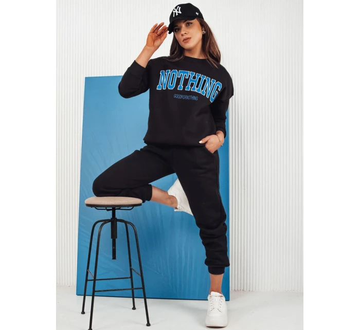 Dámský teplákový komplet NOTHING black FashionStreet AY0760