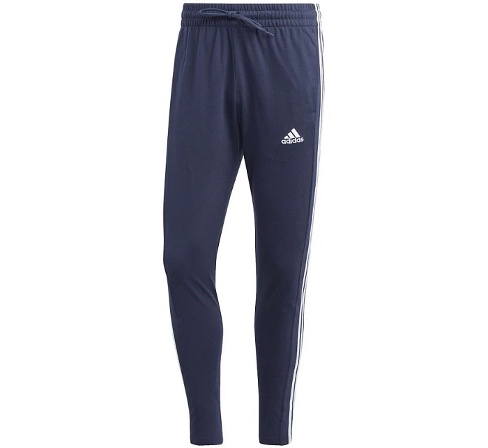 Kalhoty adidas Essentials Single Jersey Tapered Open Hem 3-Stripes M IC0045 Kalhoty adidas Essentials Single Jersey Tapered Open Hem 3-Stripes M IC0045