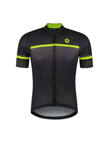 Rogelli koszulka HERO II czarny-fluor L Rogelli koszulka HERO II czarny-fluor L