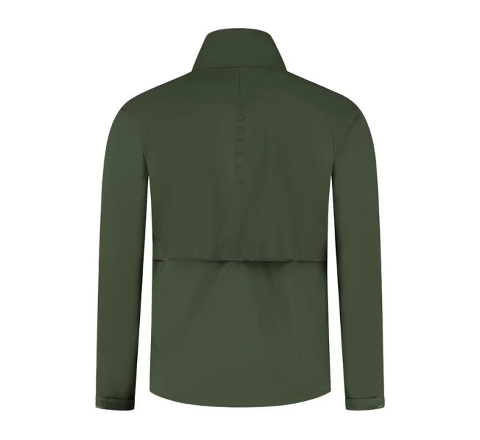 Rogelli kurtka do biegania ESSENTIAL zielona 2XL Rogelli kurtka do biegania ESSENTIAL zielona 2XL