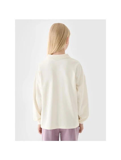 Hladký dívčí dlouhý rukáv Junior model 21885947 - 4F Hladký dívčí dlouhý rukáv Junior model 21885947 - 4F