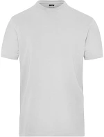 Daiber JN 1802 Pánské pracovní tričko z bio bavlny - Solid 02.1802 white