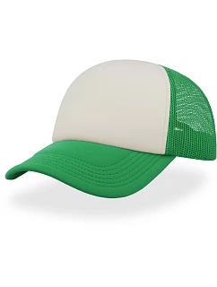 Rapper 5 panelová síťovaná kšiltovka model 22478731 green - Atlantis Headwear