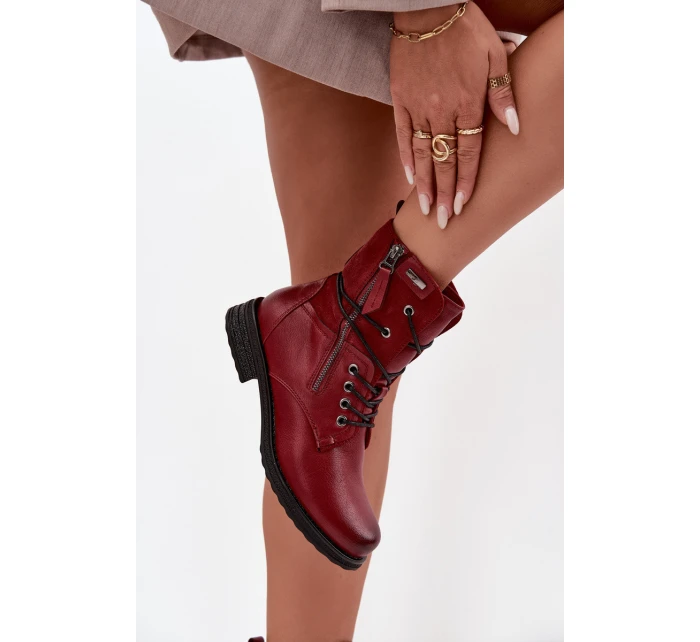 Dámské workery bordó Perfecto Dámské workery bordó Perfecto