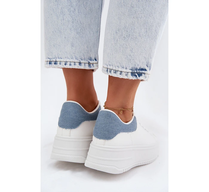 Dámské tenisky na platformě z umělé kůže model 22107415 - Boto Dámské tenisky na platformě z umělé kůže model 22107415 - Boto