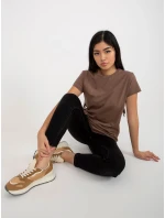 Dámské tričko RV TS 4623.40 hnědá Dámské tričko RV TS 4623.40 hnědá