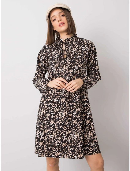 Šaty WN SK  černá a béžová model 17508374 - FPrice