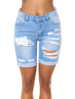 Sexy Highwaist model 19625879 look Jeans Shorts - Style fashion