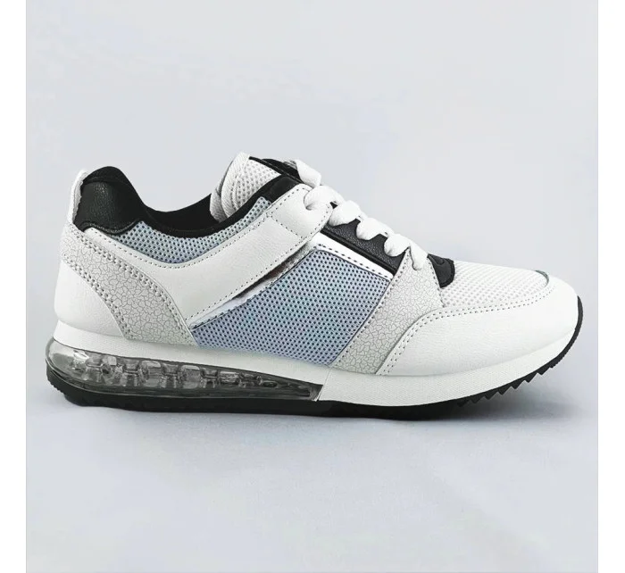 Bílé dámské sportovní boty model 17134085 Bílé dámské sportovní boty model 17134085