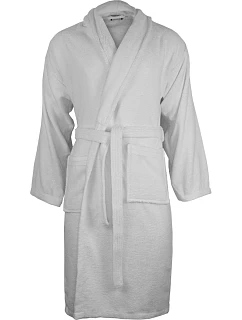 The One Towelling Organic Bathrobe Župan z bio bavlny 48.1084 white