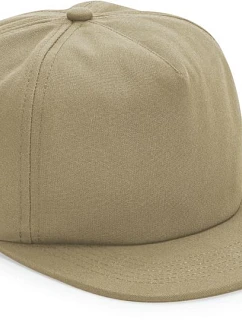 Beechfield B 64N 5 panelová kšiltovka z bio bavlny 53.064N desert sand