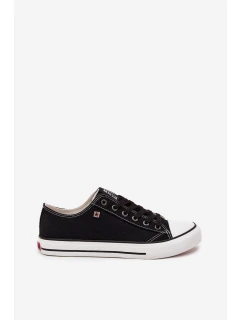 Pánské Nízké Textilní Tenisky Big Star DD174504 Černé