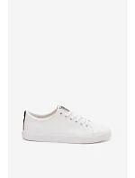 Dámské tenisky Sneakers z eko kůže Big Star TT274960 bílé Dámské tenisky Sneakers z eko kůže Big Star TT274960 bílé