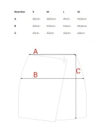 model 21202783 Mini sukně krémová - Moe
