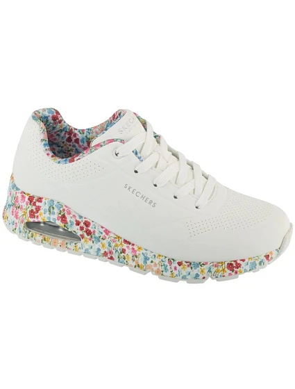 Skechers Uno – Majestic Garden 155583-WMLT bílé 36