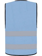 – Bezpečnostní vesta se zipem sky blue model 22503539 - Korntex – Bezpečnostní vesta se zipem sky blue model 22503539 - Korntex