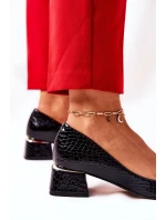 Lodičky Lewski Černé model 21571518 - Boto