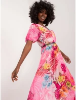 Sukienka DHJ SK  różowy model 21271988 - FPrice