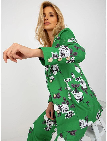 Marynarka LK MA model 22188168 zielony - FPrice Marynarka LK MA model 22188168 zielony - FPrice