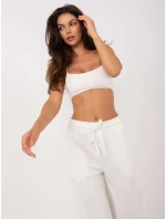 Spodnie RV DR model 21295487 ecru - FPrice Spodnie RV DR model 21295487 ecru - FPrice