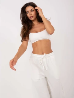 Spodnie RV DR model 21295487 ecru - FPrice