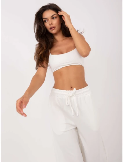 Spodnie RV DR model 21295487 ecru - FPrice Spodnie RV DR model 21295487 ecru - FPrice