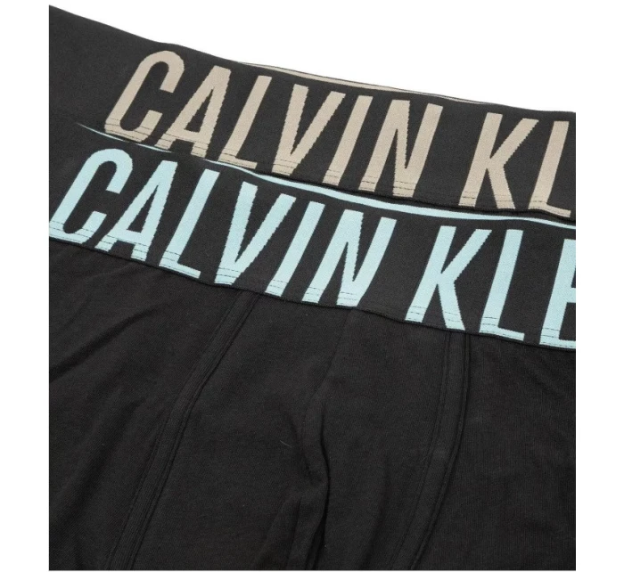 Pánské boxerky 2pack NB2602A  6HF černá - Calvin Klein