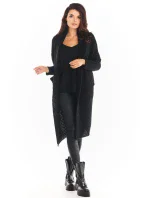 Dámský svetr model 18901109 černý - awama