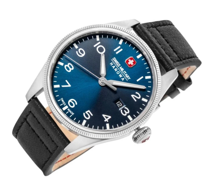 Pánské hodinky + BOX model 21806837 - Swiss Military Hanowa Pánské hodinky + BOX model 21806837 - Swiss Military Hanowa