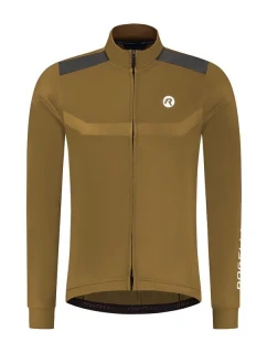 Rogelli dres s dlouhým rukávem MONO hnědý 2XL