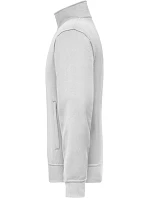 JN 836 Mikina se stojáčkem model 22529193 white - Daiber