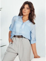 Dámská modrá košile LUNA FashionStreet RY2326