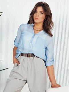 Dámská modrá košile LUNA FashionStreet RY2326