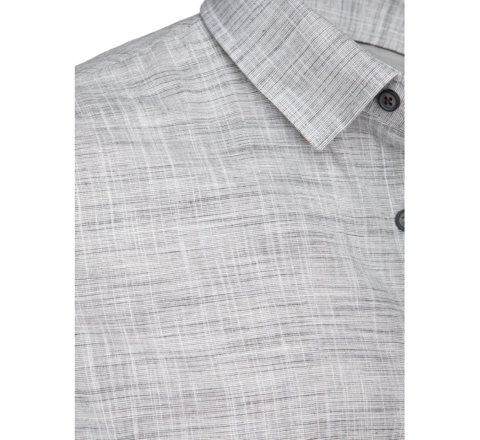 Pánská neformální šedá košile Dstreet DX2653