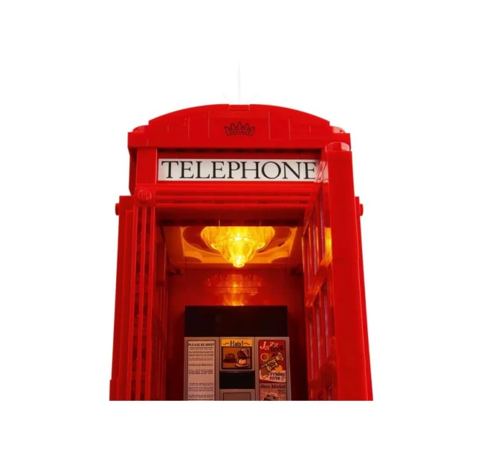 Lego 21347 Nápady - Červená telefonní budka v Londýně