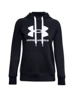Dámské tričko s logem Rival Fleece W 1356318 001 - Under Armour