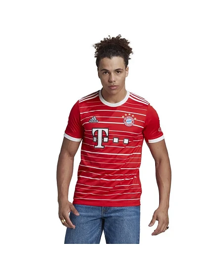 Tričko FC Bayern H Jsy M model 21309496 pánské - ADIDAS Tričko FC Bayern H Jsy M model 21309496 pánské - ADIDAS
