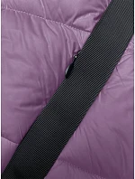 Růžová prošívaná dámská zimní bunda model 21245915 - Z-DESIGN Růžová prošívaná dámská zimní bunda model 21245915 - Z-DESIGN
