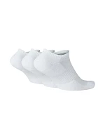 Ponožky Nike Everyday Plus Cushioned 3 páry bílé SX6889 100