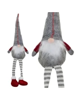 DEKORATIVNÍ TRPASLÍK 30+15CM ŠEDÝ DEKORATIVNÍ TRPASLÍK 30+15CM ŠEDÝ